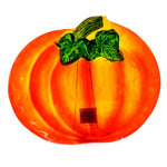 Tabletop Pumpkin Fusion Plate Glass Round Halloween Serving Platter 1623080 (14789)