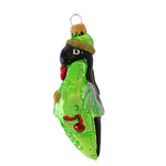 Larry Fraga Designs Smart Bird - 1 Ornament 3.75 Inch, Glass - Christmas Ornament 5096 (16736)