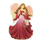 Boyds Bears Resin Aimee...Angel Of Love - One Figurine 6.5 Inch, Resin - Valentines Day Charming Angel 4031613 (17962)