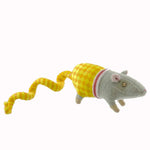 Krinkles Rat With Wire Tail Plush & Fabric Halloween Rodent 85509 (20447)