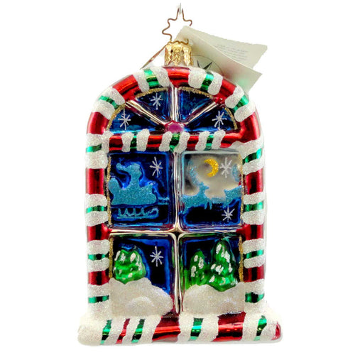 Christopher Radko Company Candy Frame Claus - - SBKGifts.com