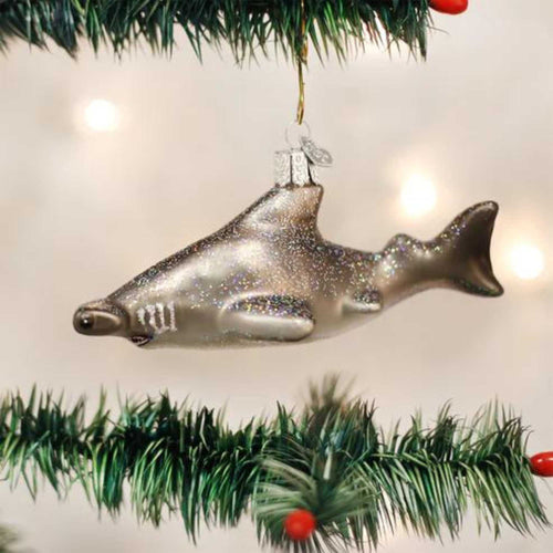 Old World Christmas Hammerhead Shark - - SBKGifts.com