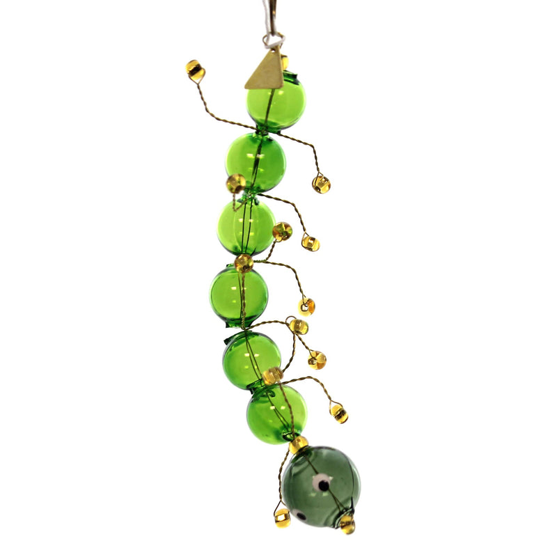 Christina's World Silly Centipede Glass Insect Green Gold But686 (28758)
