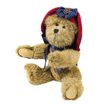 Boyds Bears Plush Mamie Glorybear Fabric Americana Hat Series Jointed 904195 (29119)