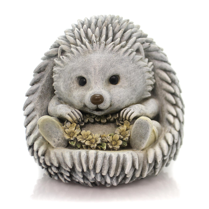 Hedgehog In Rain Boots - One Garden Statue 7 Inch, Polyresin - Flowers Whimsical 10840 (32670)