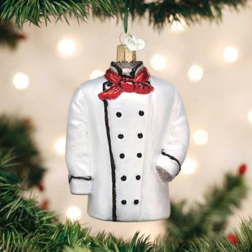 Old World Christmas Chef's Coat - - SBKGifts.com