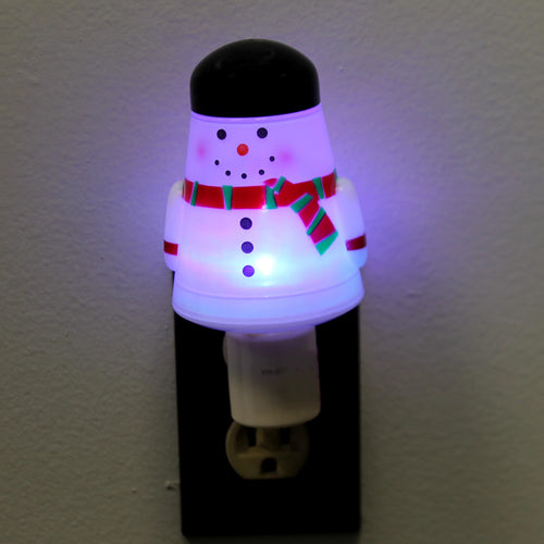 Christmas Snowman Acrylic Nightlight - - SBKGifts.com