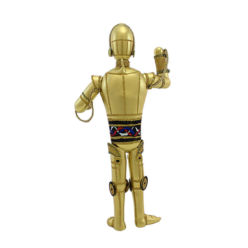 De Carlini Gold Robot - - SBKGifts.com