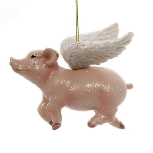 Kurt S. Adler Flying Pig Ornament - - SBKGifts.com
