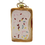Cody Foster Pop Tart - 1 Ornament 4.75 Inch, Glass - Toaster Treats Icing Pastry Go4267 (43565)