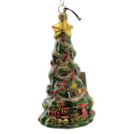 Joy To The World O Christmas Tree W/ Train Ornament Metzler Bros Zkp4508 (44330)