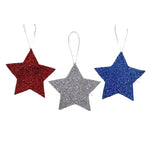 Bethany Lowe American Glitter Star Ornament - - SBKGifts.com