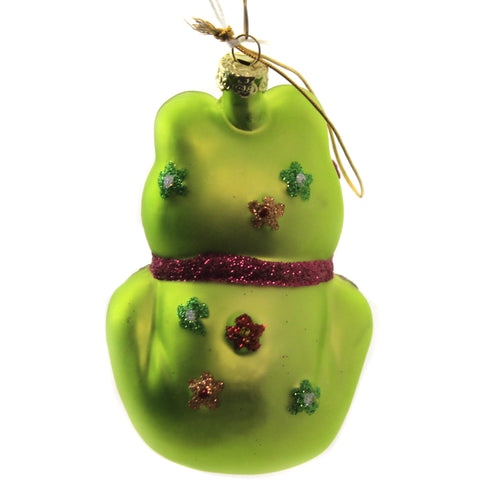 Holiday Ornament Retro Frog - - SBKGifts.com
