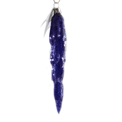 Golden Bell Collection Translucent Blue Icicle - - SBKGifts.com