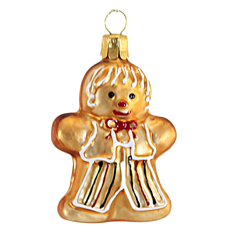 Golden Bell Collection Czech Gingerbread Man Ornament Czech Cookie Sweets Nvv143 (46501)