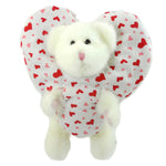 Boyds Bears Plush Doncha Loveit Fabric Valentines Day Peeker 82080 (4704)