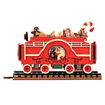Ginger Cottages 2.5 Inches Santa's Np Express Tender Wood Norht Pole Train 80035 (47145)