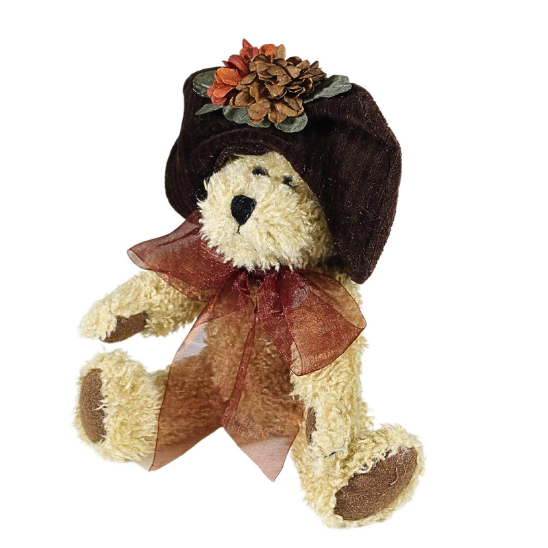 Boyds Bears Plush Miss Hedda Bearimore Fabric Fall Autumn Bear Mum 918453 (4814)