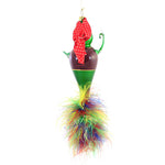 De Carlini Italian Ornaments Parrot With Sword - - SBKGifts.com