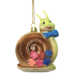 Holiday Ornament Jollity Snail Glass Spring Easter Retro Kitsch Go3080 (48800)