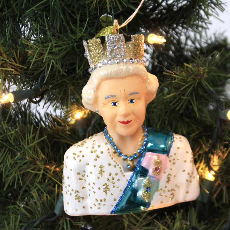 Holiday Ornament Queen Elizabeth In 2020 - - SBKGifts.com