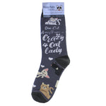 Novelty Socks Crazy Cat Lady Happy Tails Sock Premium Quality Soft 801Fb229 (49782)