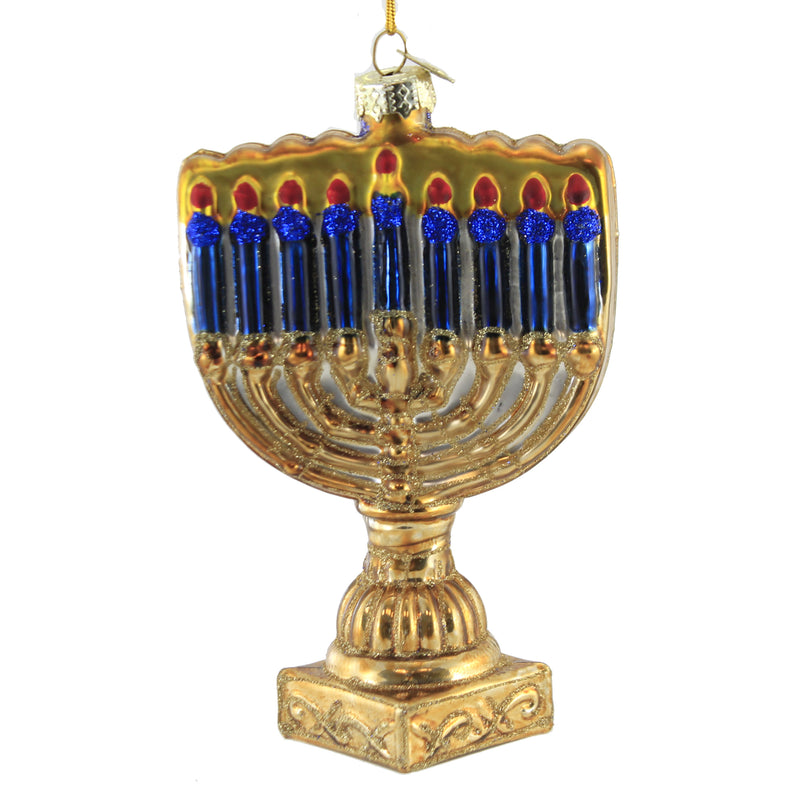 Noble Gems Menorah Glass Celebration Lights Tabernacle C1739 (51052)