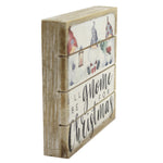 Christmas Gnome For Christmas Block Sign - - SBKGifts.com
