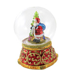 Huras Family Waterless Santa In Snow Globe - - SBKGifts.com