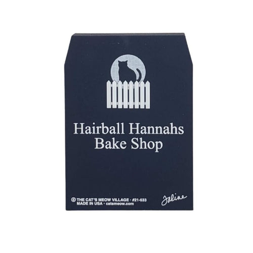 Cat's Meow Village Hairball Hannahs Bake Shop - - SBKGifts.com