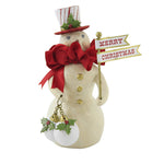 Heather Myers Harvey Polyresin Snowman Christmas Merry 55479 (53078)