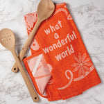 Decorative Towel What A Wonderful World - - SBKGifts.com