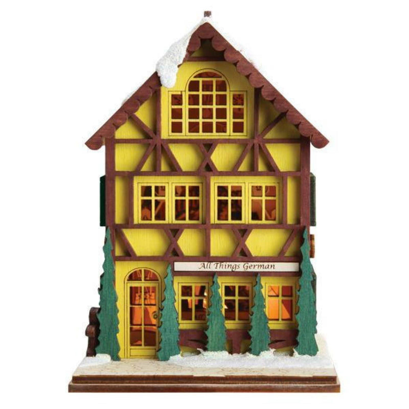 Ginger Cottages All Things German Wood Secret Gingerman 80045. (53394)