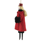 De Carlini Rosalee In Red Swing Coat - - SBKGifts.com