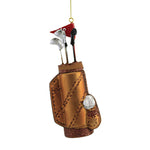 Holiday Ornament Golf Bag Glass Sport Ornament Clubs Tee Flag Go8272 (54131)