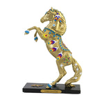 Trail Of Painted Ponies Golden Jewel Pony Polyresin Maria Ryan 600854Le (54530)