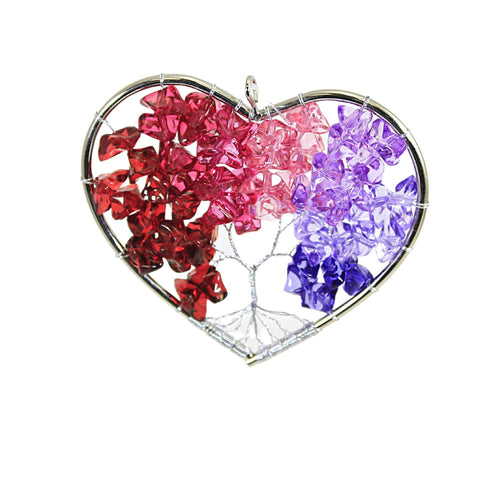 Crystal Expressions Heart Tree Of Life Ornament - - SBKGifts.com