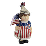 Bethany Lowe Betsy  Large Paper Mache - One Figurine 17.5 Inch, Paper - Flag July 4Th Tj6222 (55308)