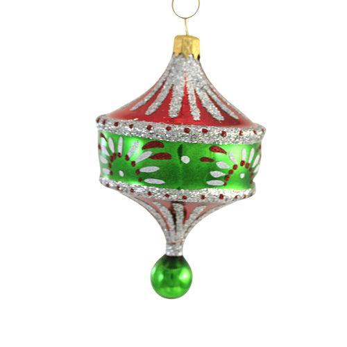 Sbk Gifts Holiday Green And Red Pendant Drop - - SBKGifts.com