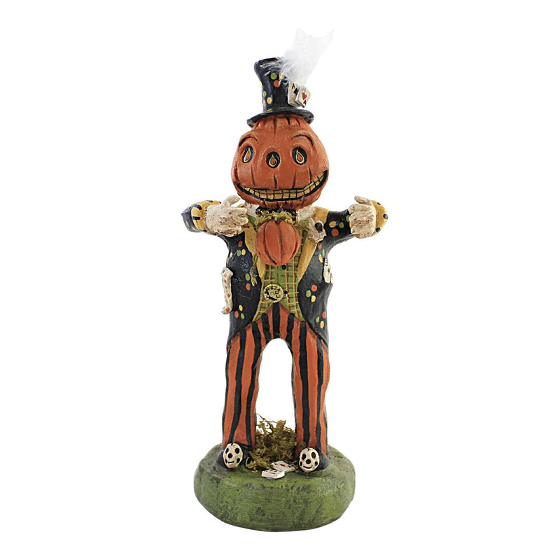 Charles Mcclenning The Mysterious Man Polyresin Halloween Pumpkin 24200 (55807)