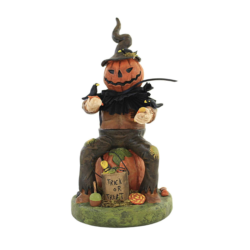 Charles Mcclenning King Of The Cornfield Scarecrow Pumpkin Halloween 24197 (55810)
