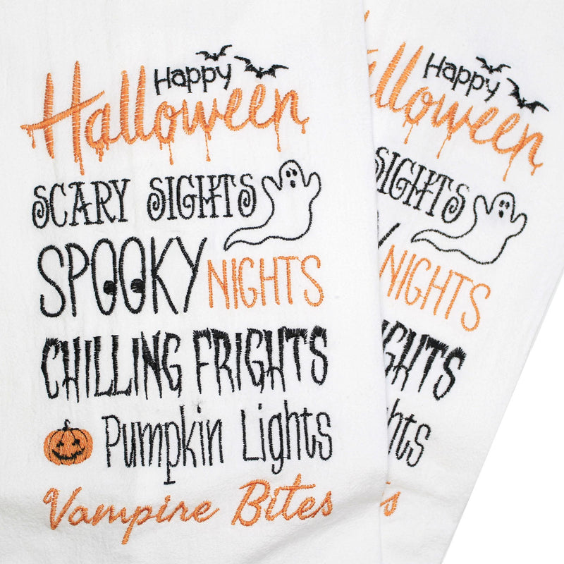 Decorative Towel Sights Nights And Frights Towel - - SBKGifts.com