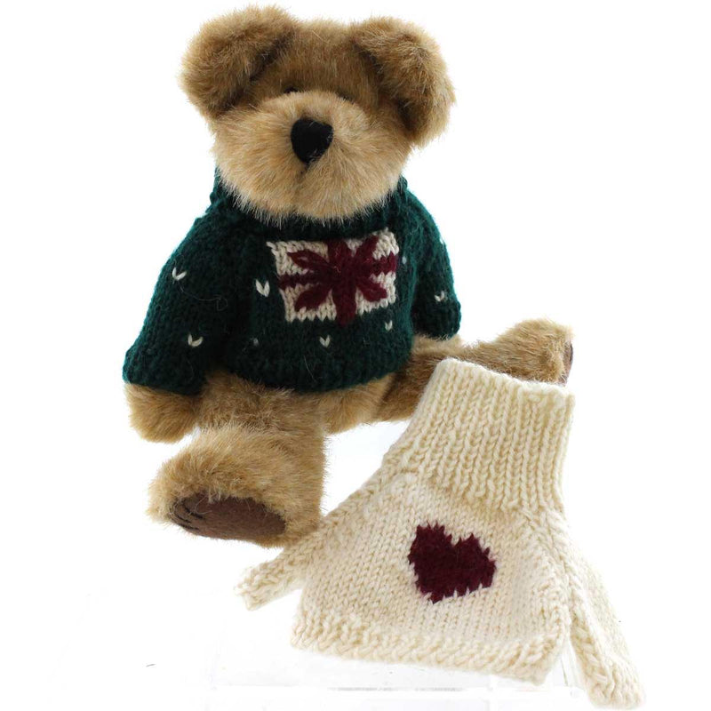 Boyds Bears Plush Casimir B Bean Fabric Christmas Valentines Day 94858Gcc (5609)
