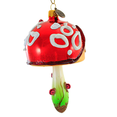 Blu Bom Toadstoll With Snails - - SBKGifts.com
