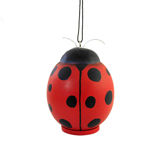 Home & Garden Ladybug Gord-O Birdhouse - - SBKGifts.com