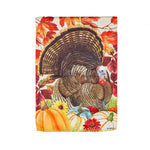 Home & Garden Turkey Garden Flag Polyester Thanksgiving Pumpkins 14S10438 (56766)