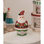 Christmas Santa Claus Cupcake Container - - SBKGifts.com