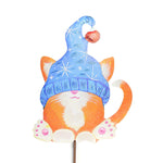 Christmas Pet Cat Gnome Metal Winter  Knit Hat C22058 (58370)
