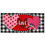 Evergreen Hearts And Love Switch Mat - One Mat 10 Inch, Rubber - Valentines Day Sassafras 432082 (58407)