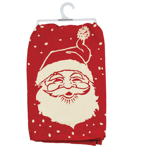 Decorative Towel Santa Kitchen Towels Set/2 - - SBKGifts.com